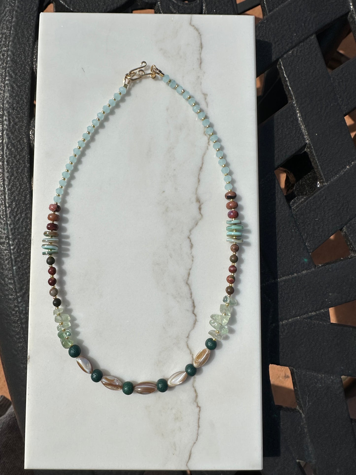 Earth Harmony Multi-stone Necklace