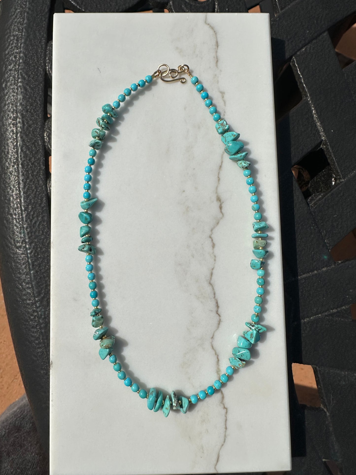 Natural Turquoise Harmony Necklace