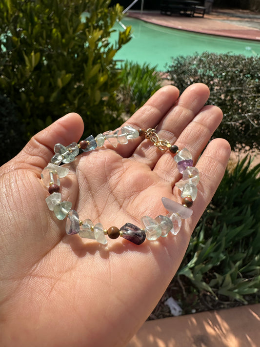 Fluorite bracelet