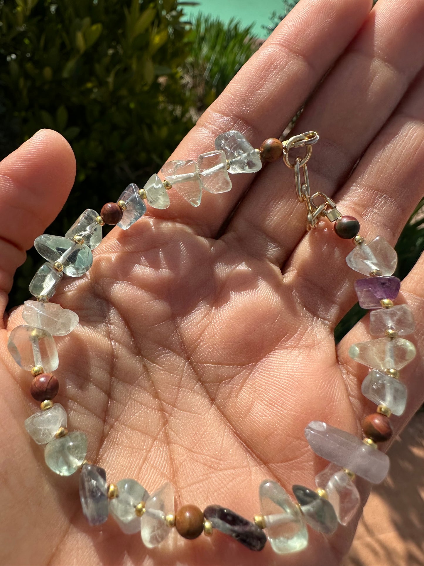Fluorite bracelet