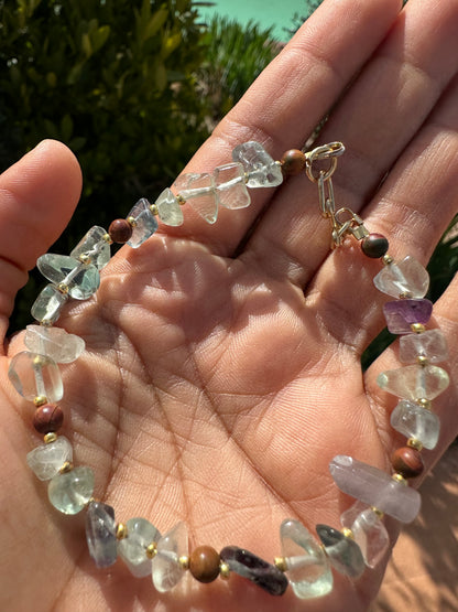 Fluorite bracelet