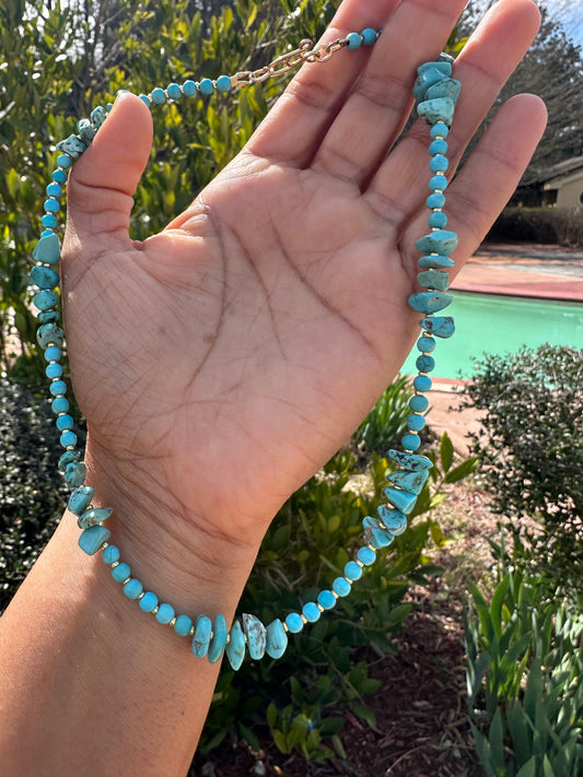 Natural Turquoise Harmony Necklace