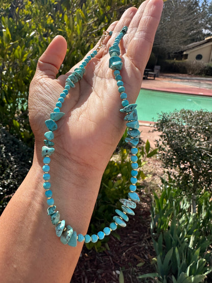 Natural Turquoise Harmony Necklace