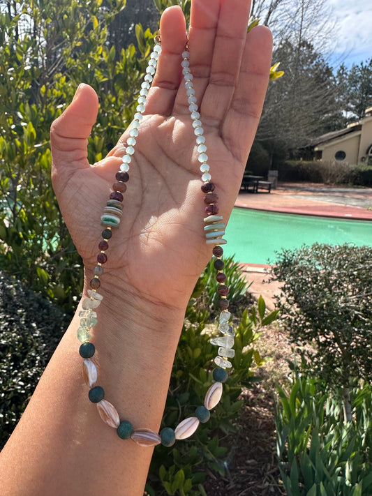 Earth Harmony Multi-stone Necklace