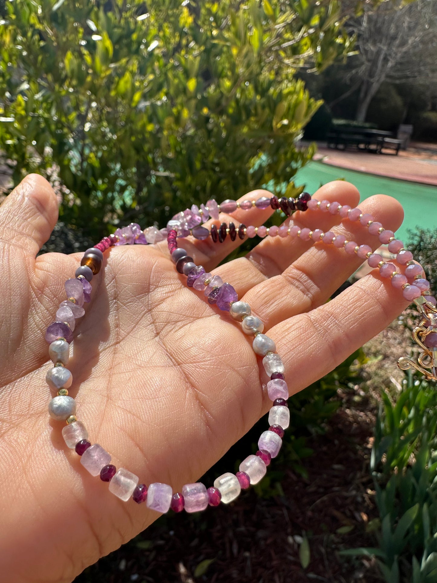 Amethyst Glow Necklace