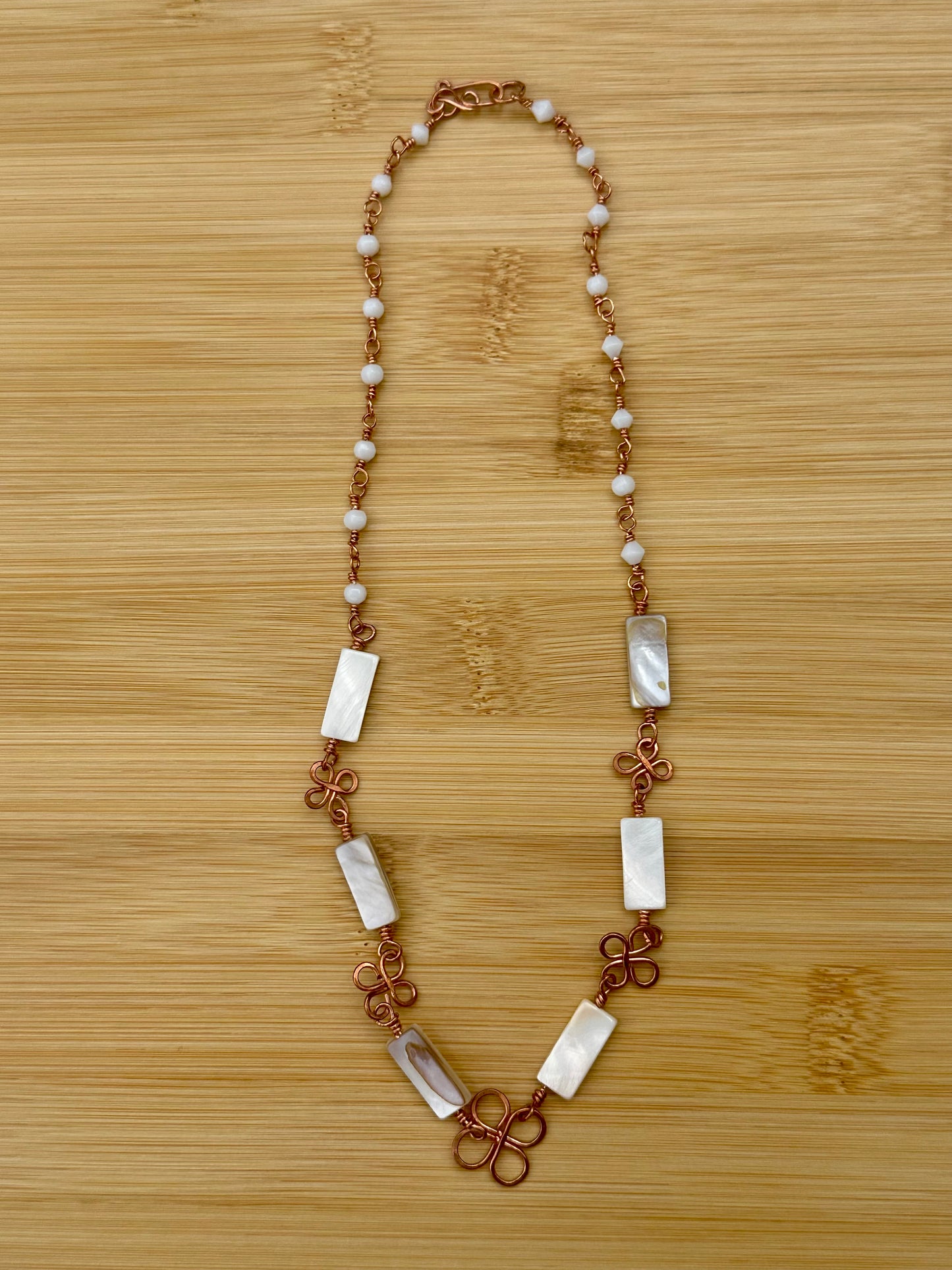 Mother of Pearl & Copper Clover
