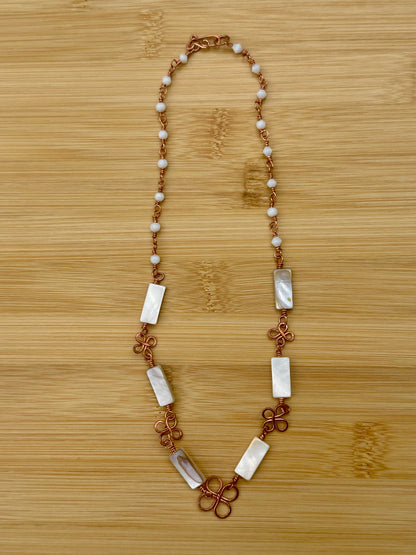 Mother of Pearl & Copper Clover