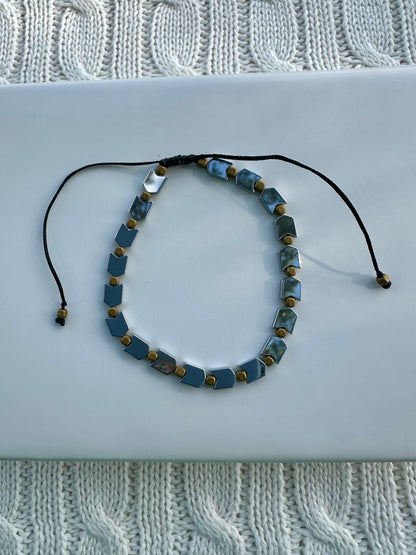 Arrow Rhythm hematite Bracelet