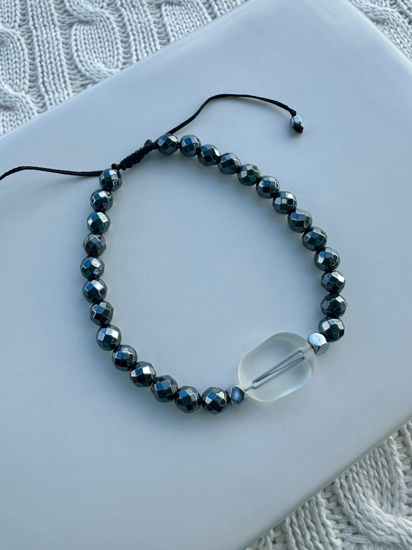 Midnight Hematite Energy Bracelet