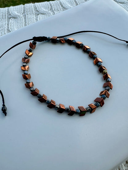 Hematite Arrow Bracelet