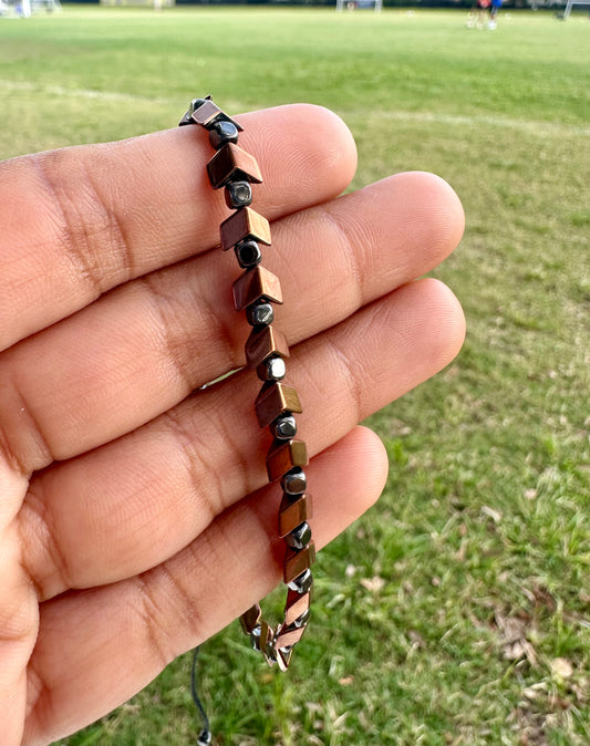 Hematite Arrow Bracelet