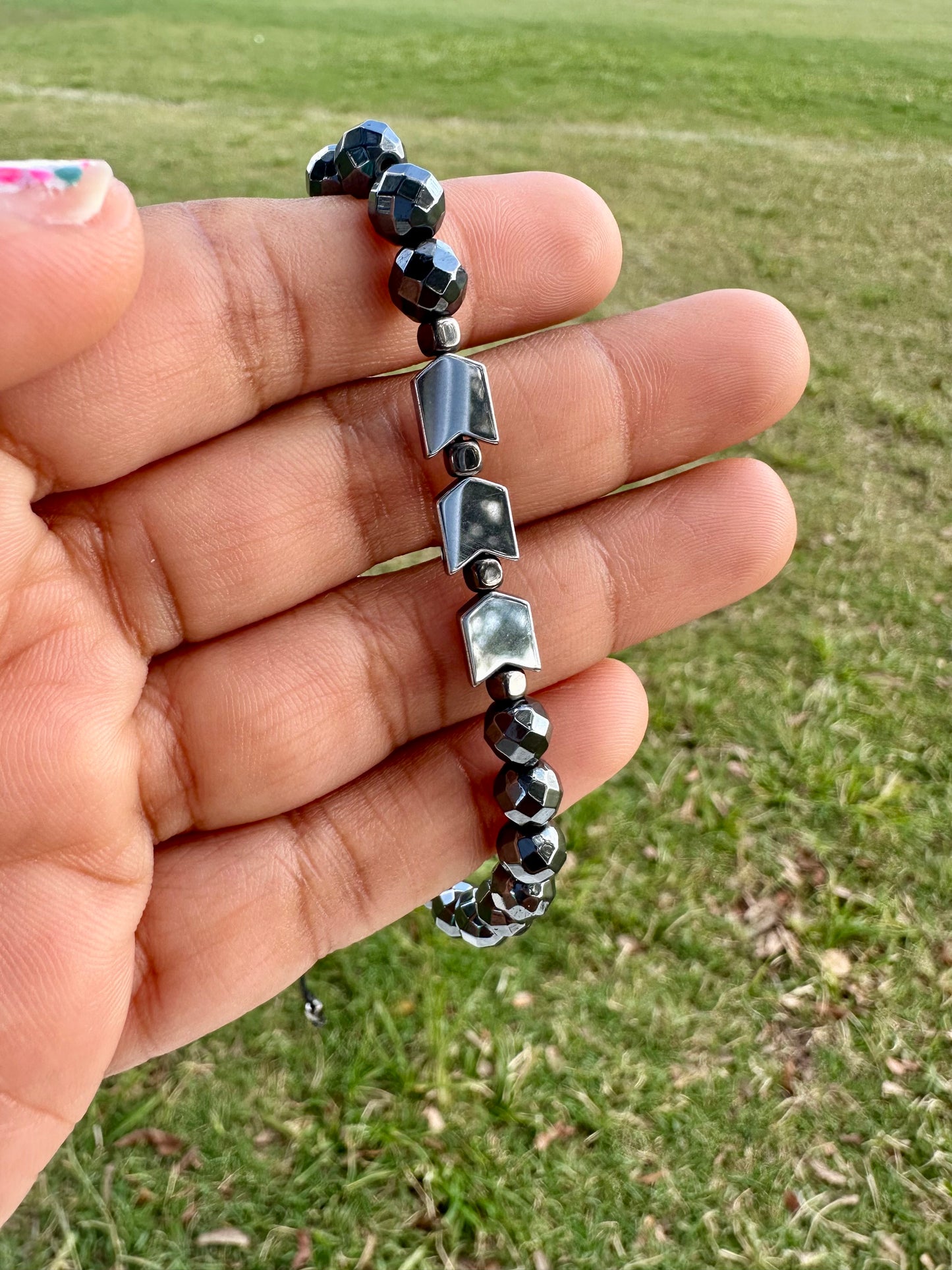 Three Hematite Bracelet