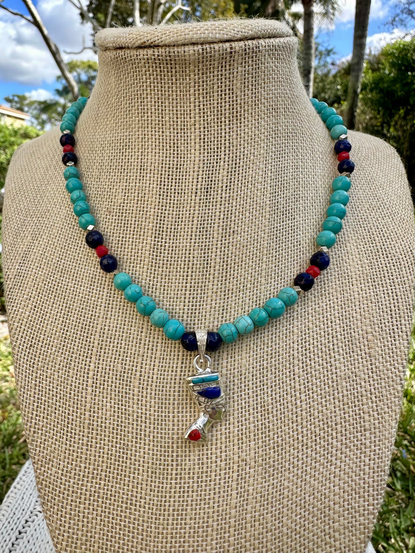 Queen Nefertiti necklace