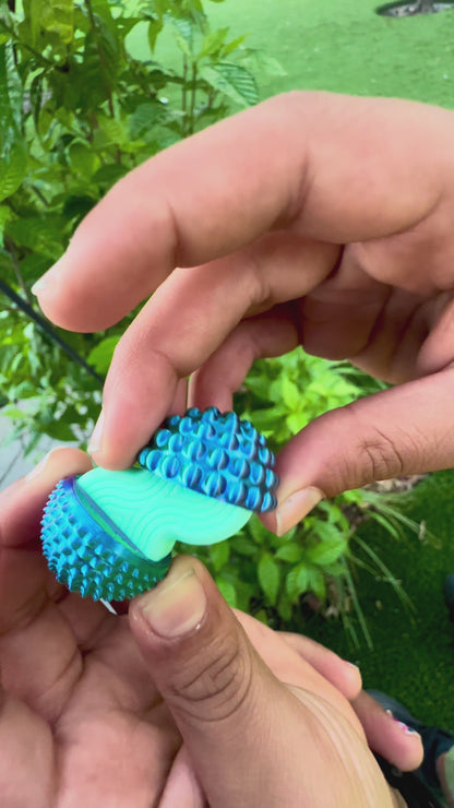 3D Printed Textured Roller Fidget Toy