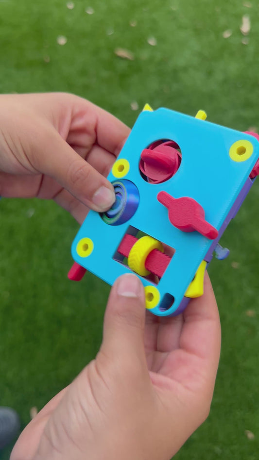 Busy Hands Fidget Board