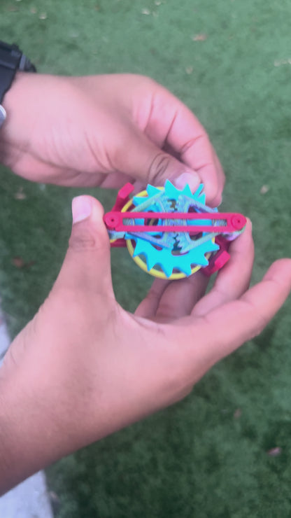 Color Pop Mechanical Gear Fidget